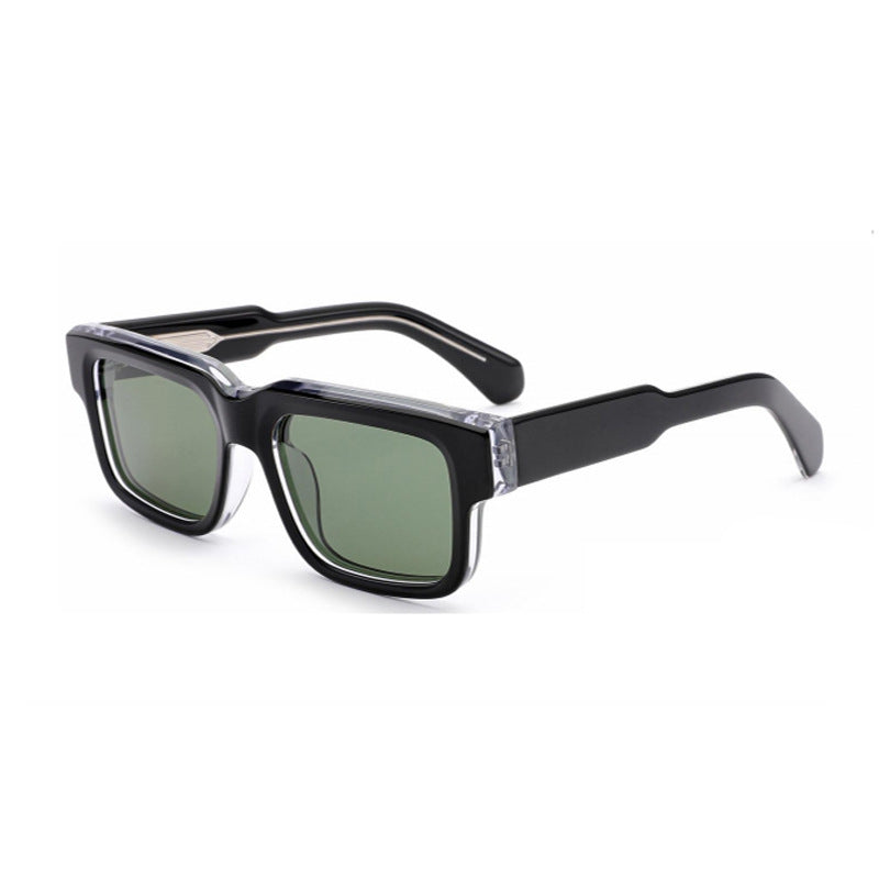 Dame kvadratisk solbrille med komfortabel, robust ramme Skanto