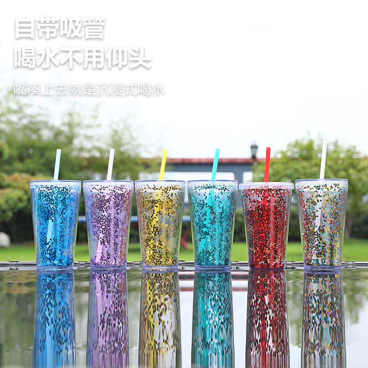 Unisex Glitter Becher Skanto