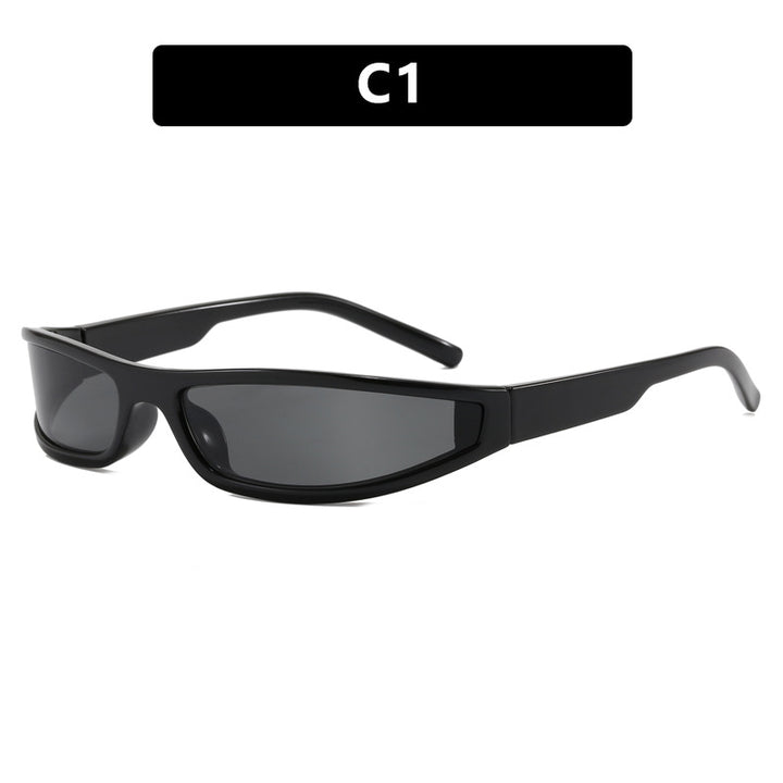 Women's sports sunglasses with a flat, aerodynamic design and UV protection Skanto