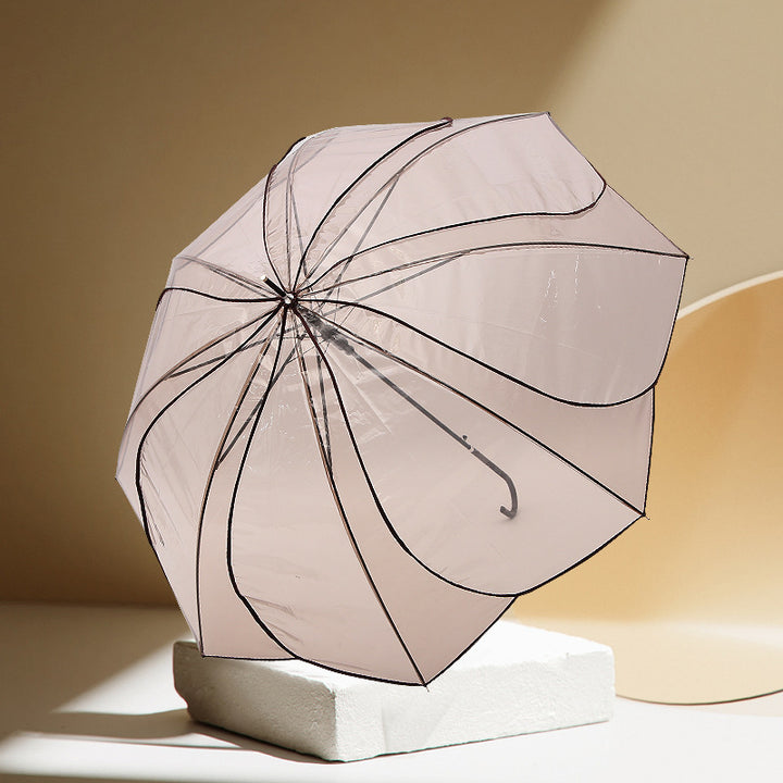 Damer Transparent Design Sammenleggbart Parasol Skanto