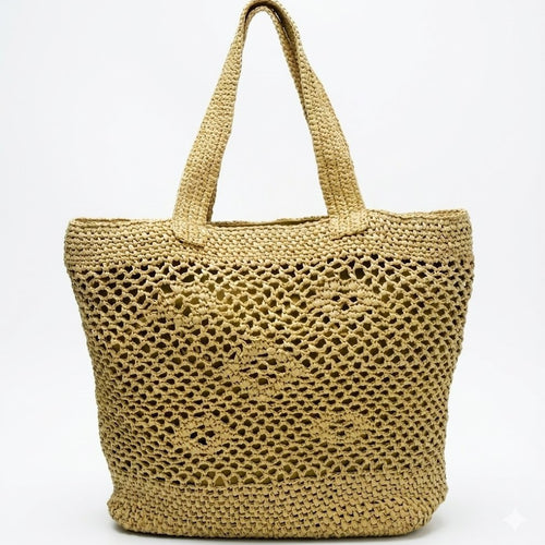 Elegant Makramee Shopper Skanto