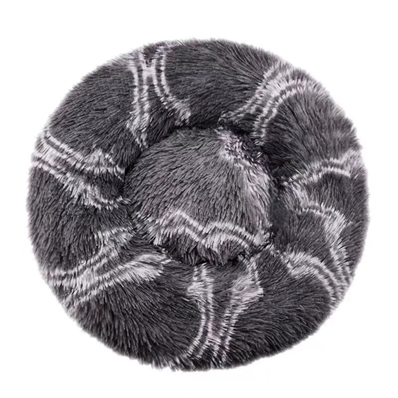 Plush Rund  Loungebed  Hundeseng