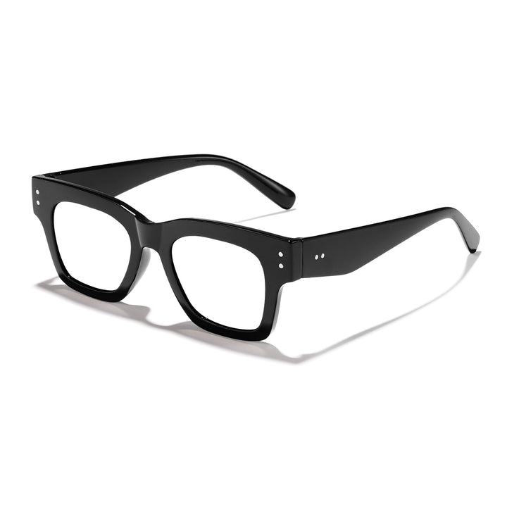 Dame trendy kvadratisk solbriller i urban stil Skanto