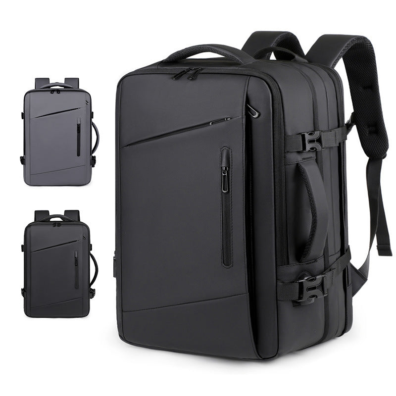 Elegant Laptop-Ryggsekk med Innovativ Oppbevaring og Praktiske Rom Skanto