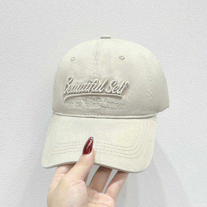 Kvinne Trendy Brodert Caps Skanto