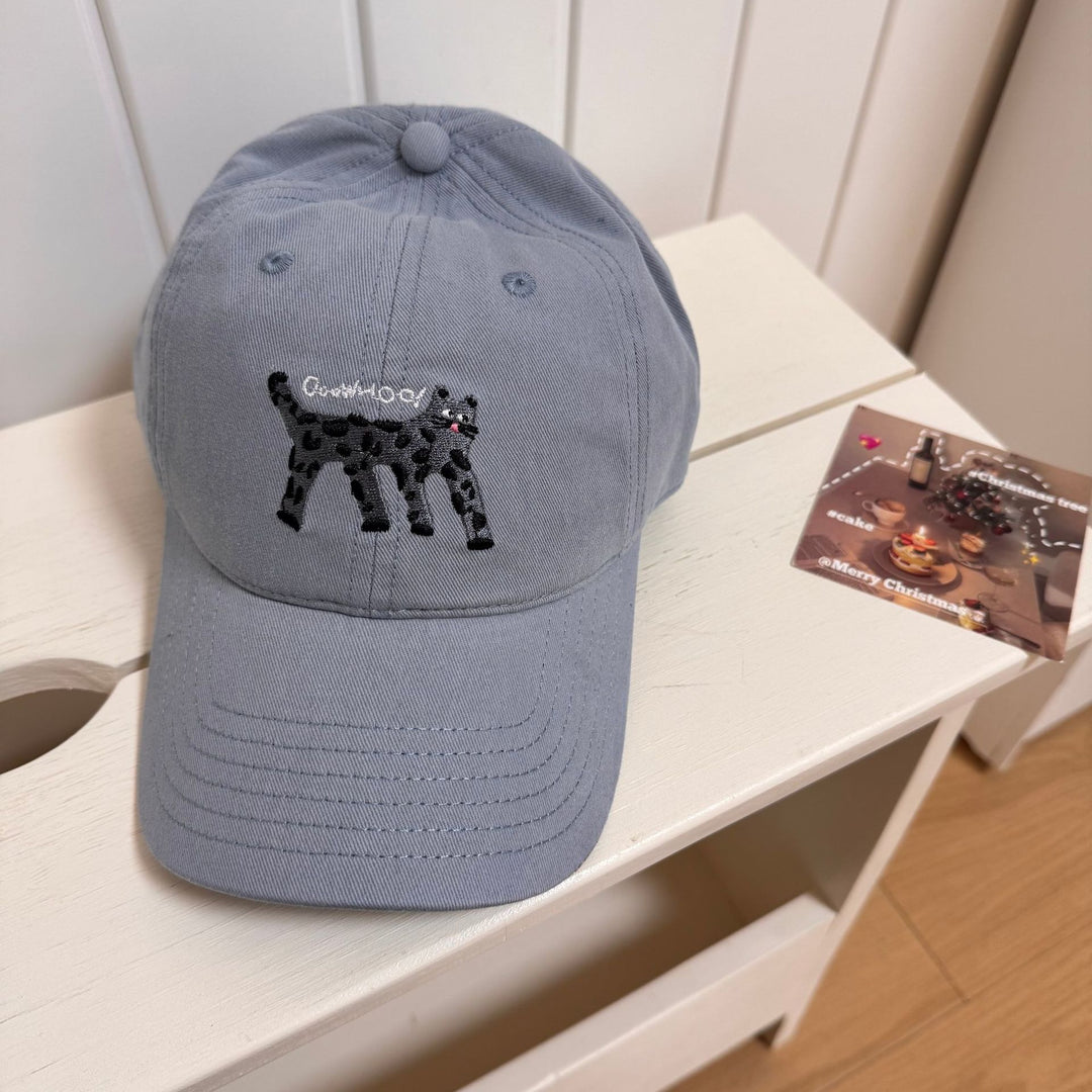 Kvinne Søt Grafisk Brodert Baseball Caps Skanto