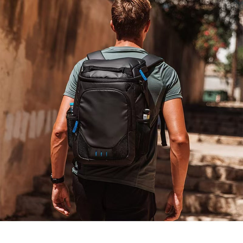 Unisex insulated lunch backpack with cooling skirt, front pocket and adjustable shoulder straps Skanto