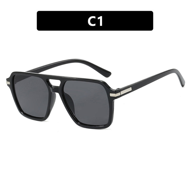 Women's fashionable rectangular sunglasses with stylish design and UV protection Skanto