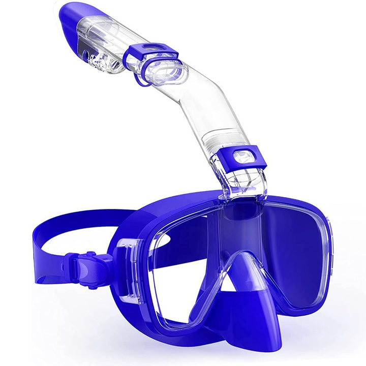 Tauchmaske med synsbeskyttelse og fleksibel snorkel Skanto