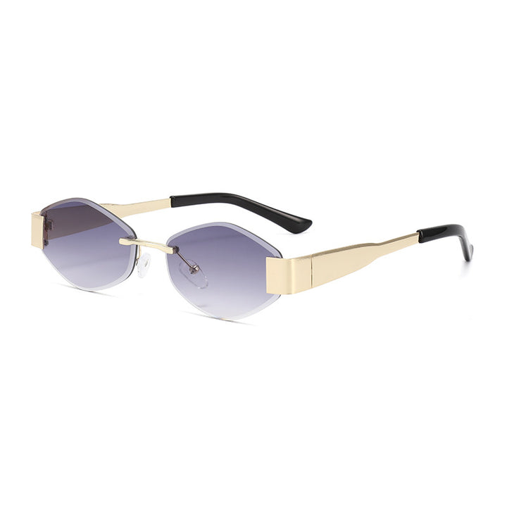 Women's fashionable sunglasses with elegant octagonal frame and UV protection Skanto