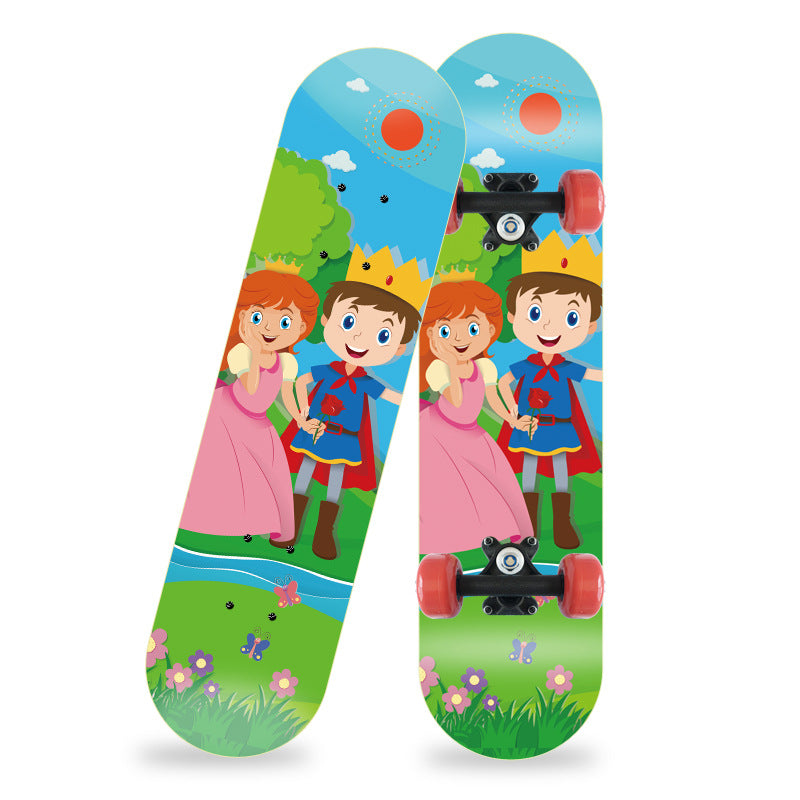 Cartoon-Inspirert Mini Skateboard Skanto