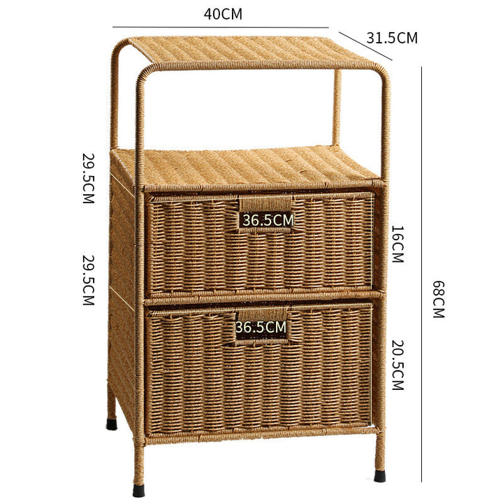 Multi-Tiered Woven Storage Unit Skanto