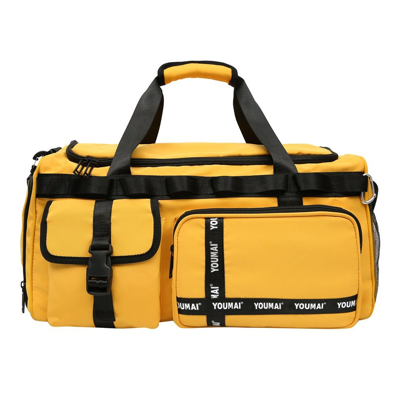 Sporty multifunction duffel bag with practical compartments Skanto