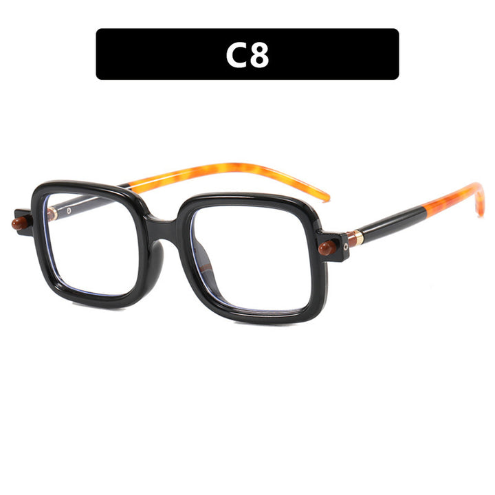 Dame firkantet solbrille med trendy ramme og komfortabel passform Skanto