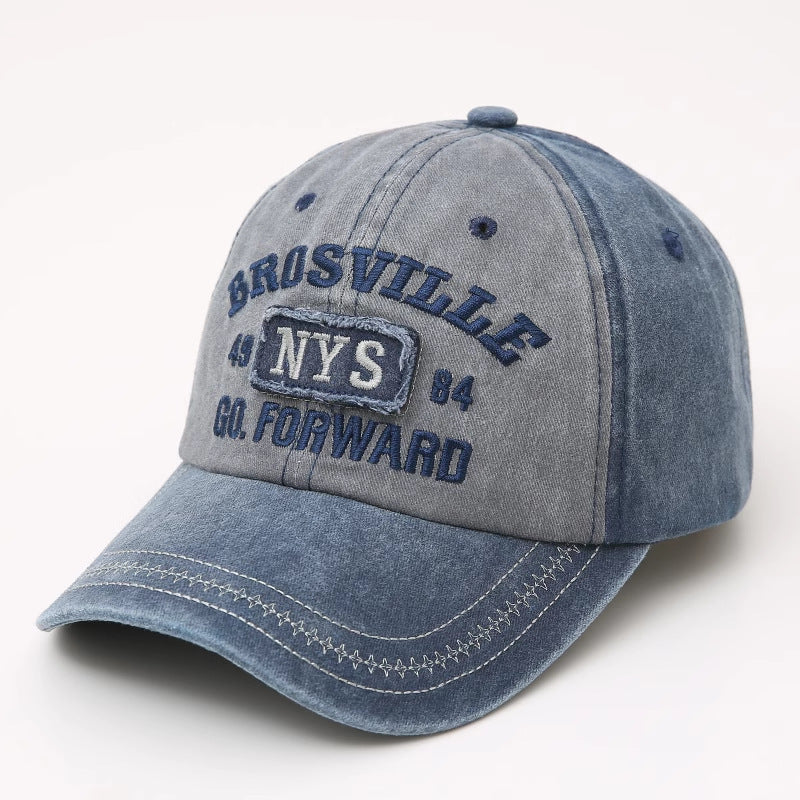 Menns vintage-inspirerte slitte baseballcaps Skanto 1784188194