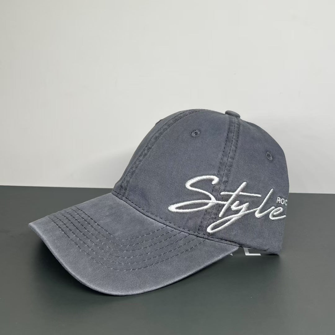 Unisex Signature Script Baseball Cap Skanto