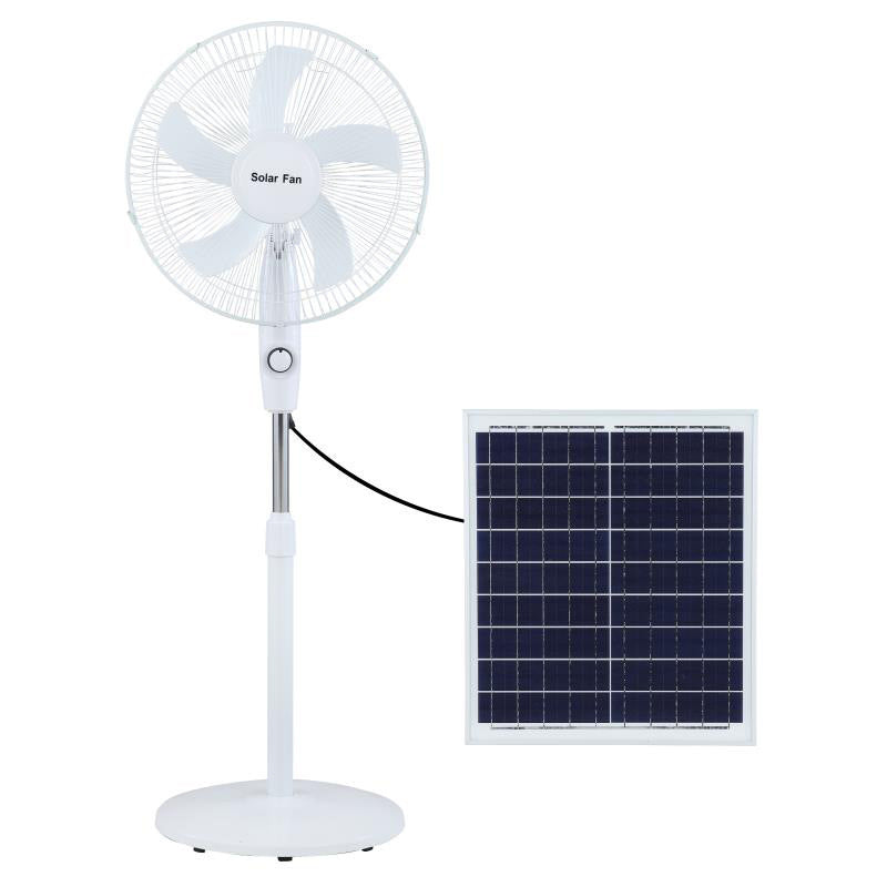 Unisex Solarbetrift Stående vifte med justerbar vinkel og effektive vifteblader Skanto