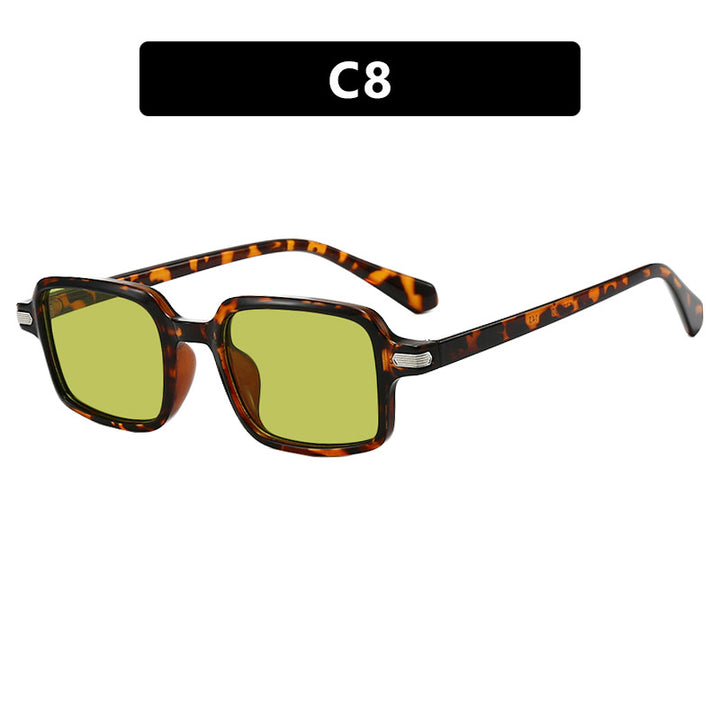 Women's square sunglasses with protective UV filter and robust frame Skanto