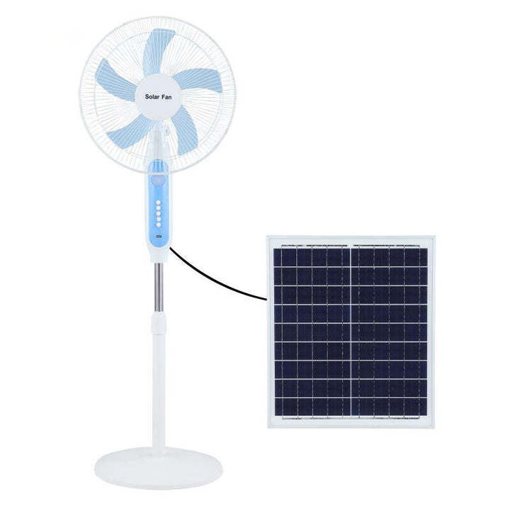 Unisex Solarbetrift Stående vifte med justerbar vinkel og effektive vifteblader Skanto