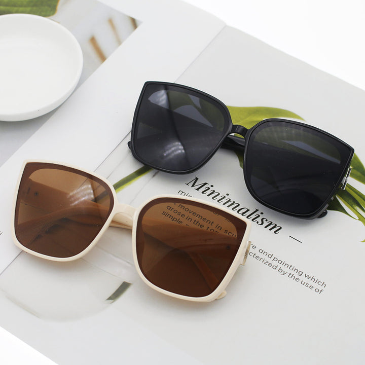 Damer Motemessig Oversized-Quadrat-solbrille Skanto