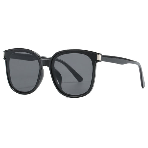 Women's fashionable sunglasses with high-quality, transparent plastic frame Skanto
