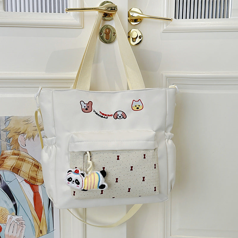 Dekorativ dyretematisk totebag Skanto