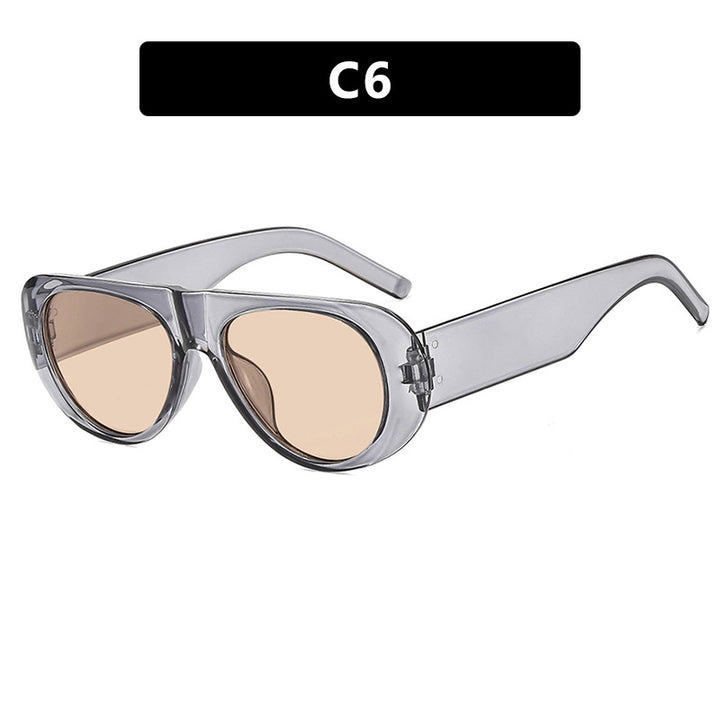 Women's Cat-Eye Sunglasses with Stylish Plastic Frame and Protective UV Filter Skanto