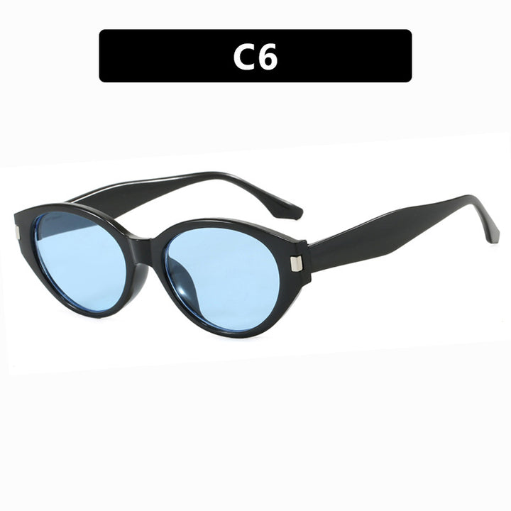 Dames moteriktig solbrille i elegant cat-eye stil Skanto