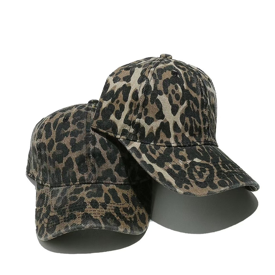 Kvinnenes stilige dyreprint baseball cap Skanto