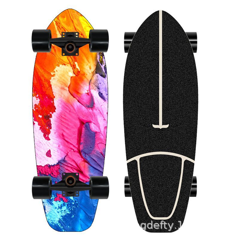 Kunstnerisk Løve Design Skateboard Skanto