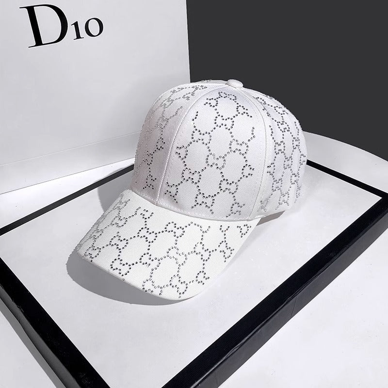 Kvinnes Fasjonabel Laser-Cut Baseball Caps Skanto