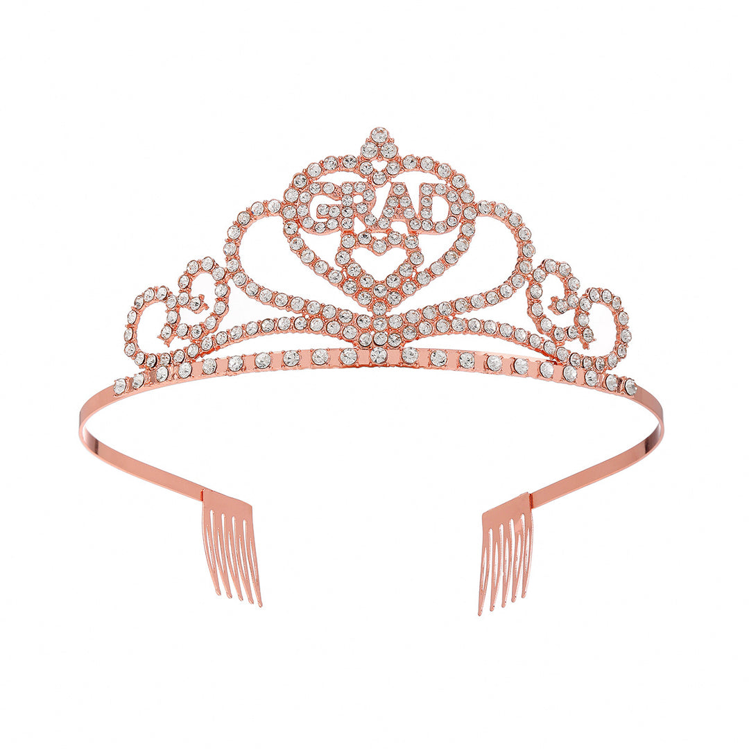 Dame Dekorativ Krystal Tiara Skanto