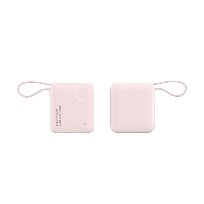 Kompakt powerbank med hurtiglading og bærehåndtak Skanto