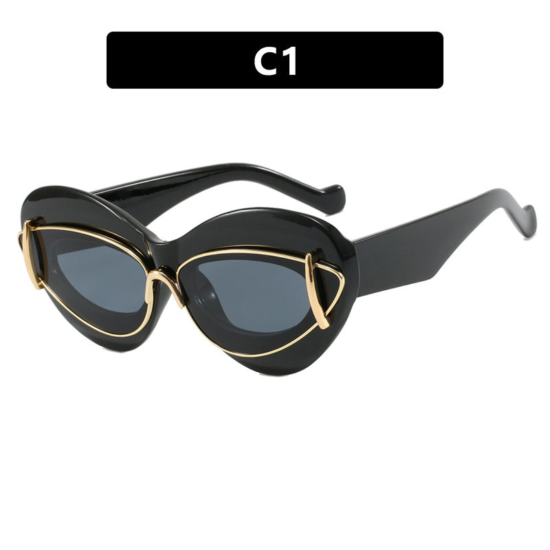 Women's extravagant cat-eye sunglasses Skanto