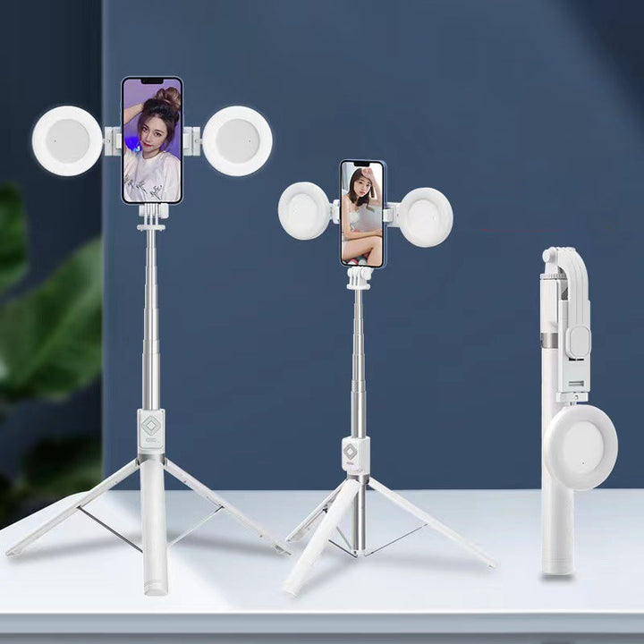 Skanto | Selfie-stang med LED-fylllys