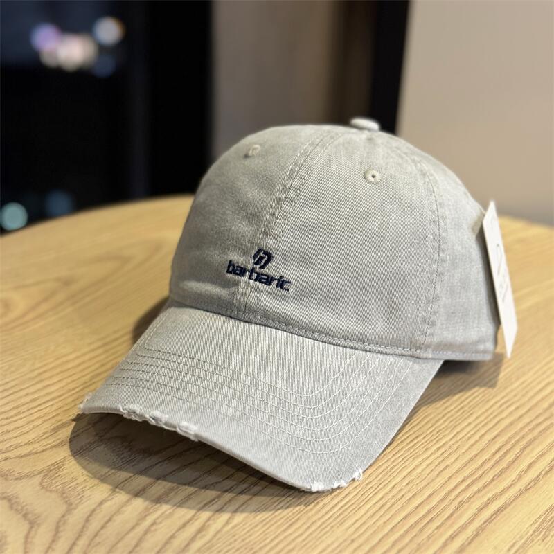 Men's Distressed Cotton Twill Baseball Cap Skanto