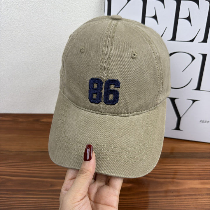 Herrebrodert avslappet bomull baseball cap Skanto