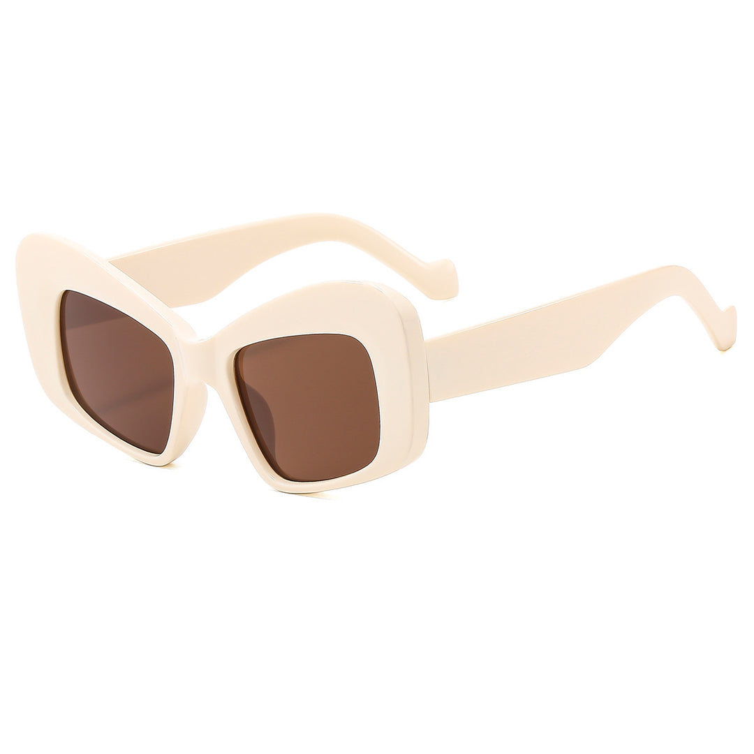 Dame Motek solbrille i vintage-stil Skanto