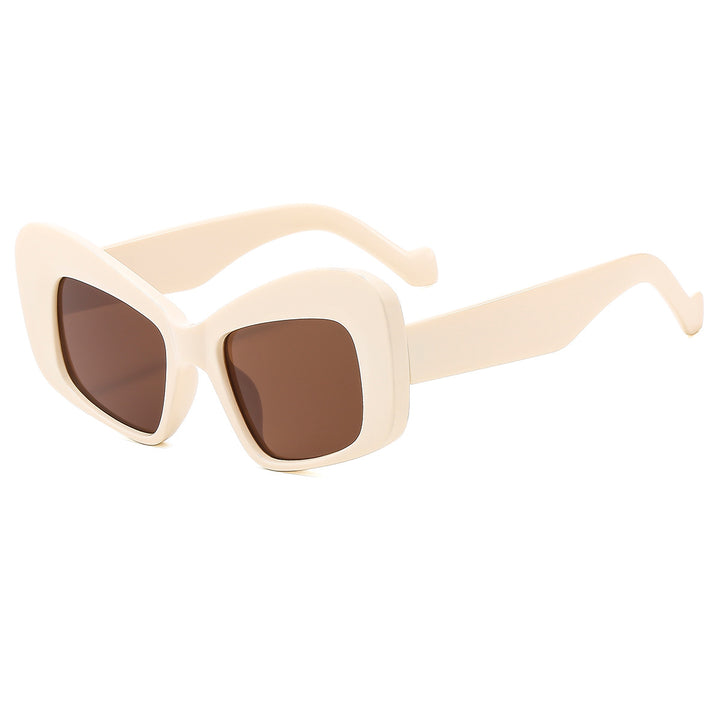 Dame Motek solbrille i vintage-stil Skanto