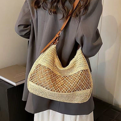Handmade backpack bag in natural look Skanto