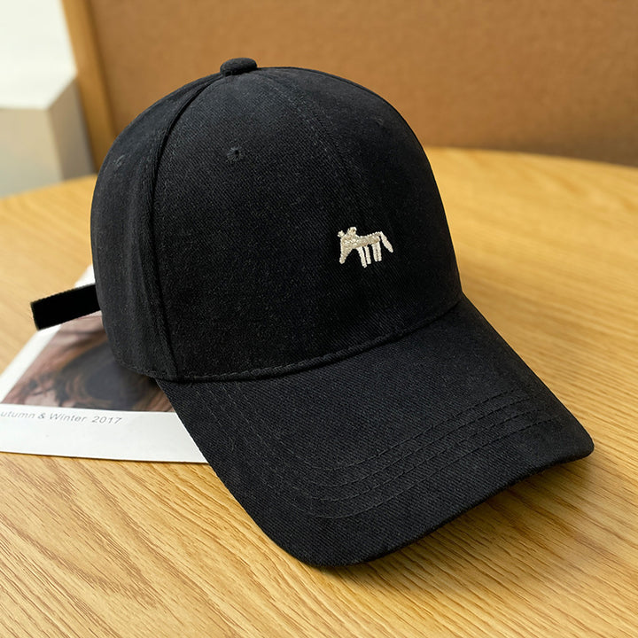 Menns Casual Brodert Caps Skanto