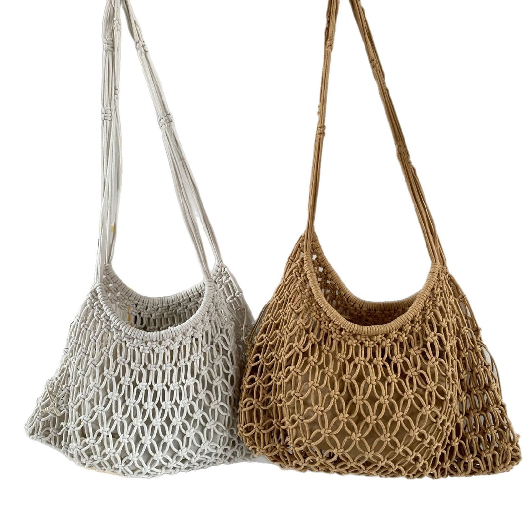 Håndknyttede handle- og fritidsposer Skanto