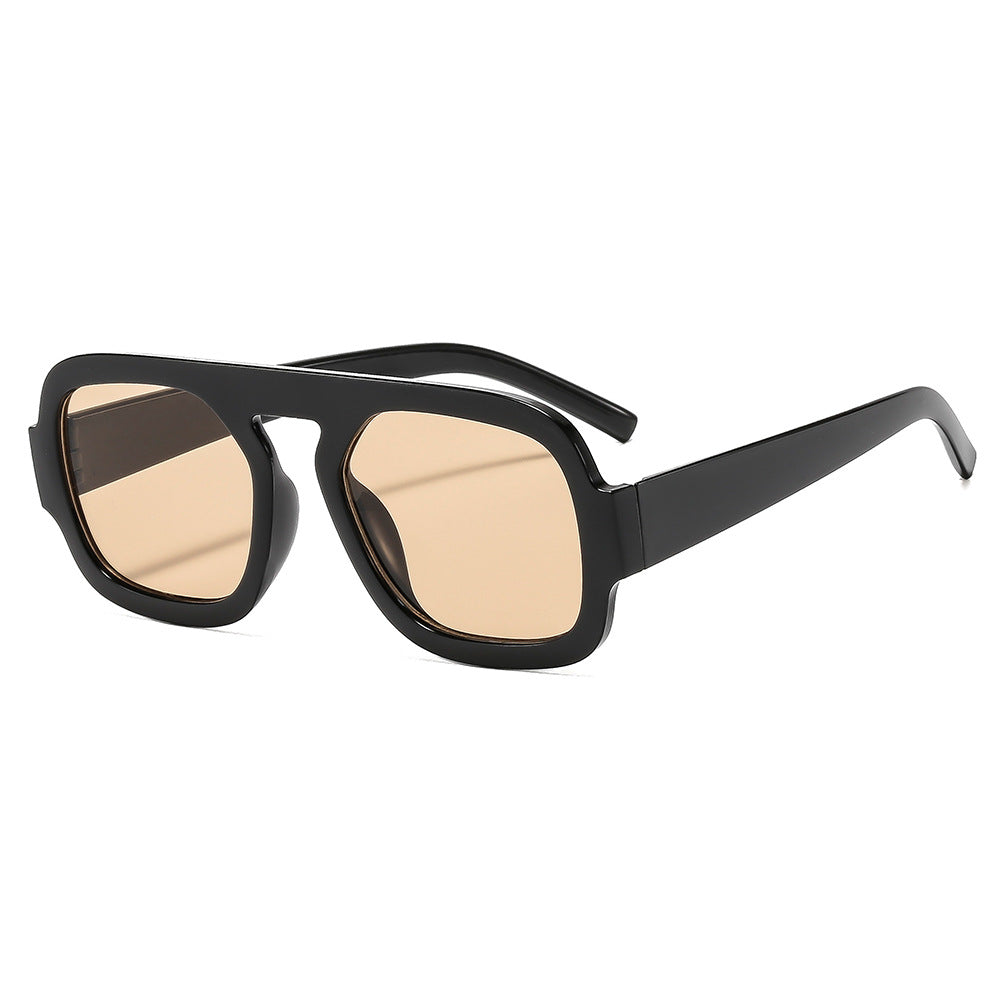 Men's Bold Retro-Inspired Square Sunglasses Skanto