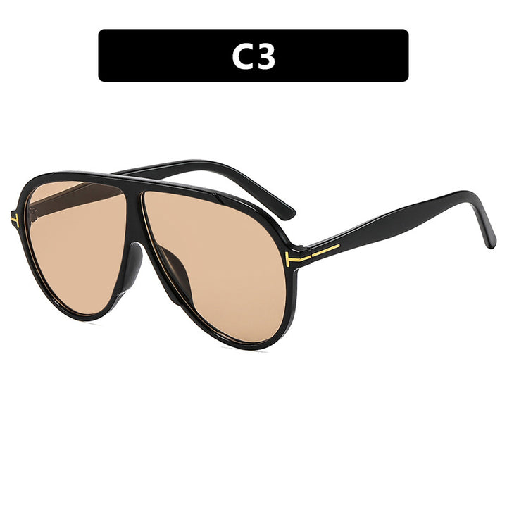 Women's fashionable glasses with large trendy frame Skanto