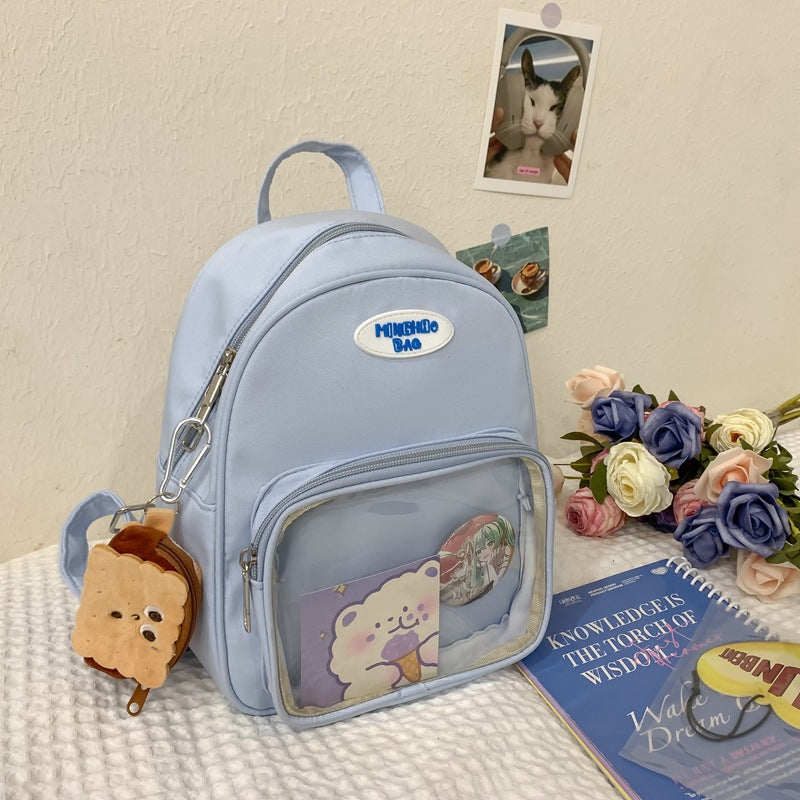 Multifunksjonell Gjennomsiktig Panel Skole Ryggsekk