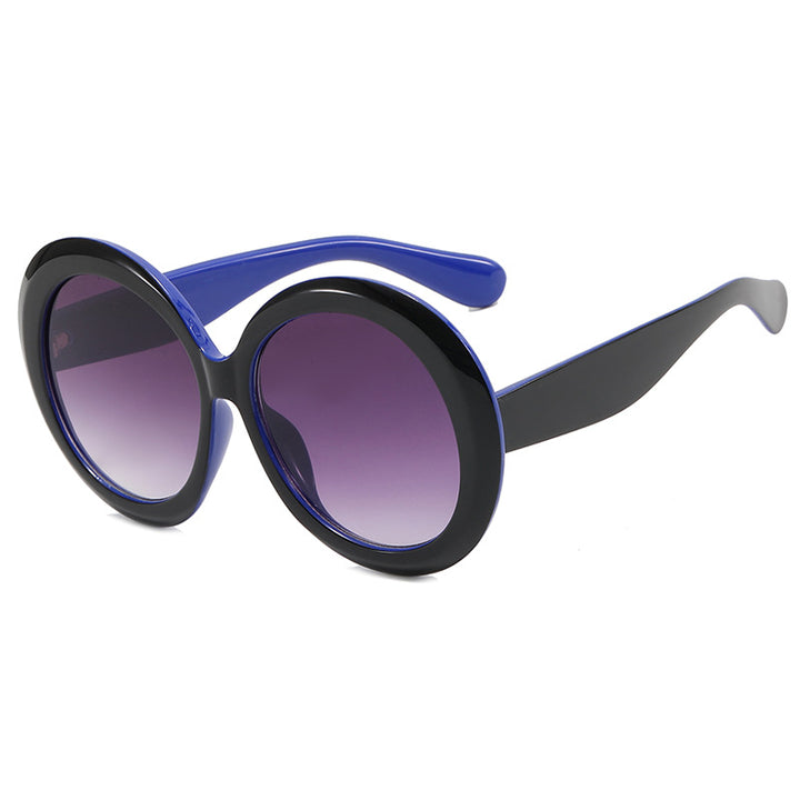 Women's fashionable sunglasses with large frame and UV protection Skanto