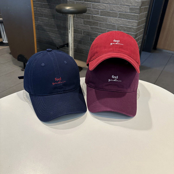 Menns stilige casual broderte caps Skanto