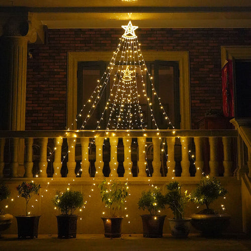 Skanto | Star Waterfall Light Christmas Meteor Lights LED String Lights