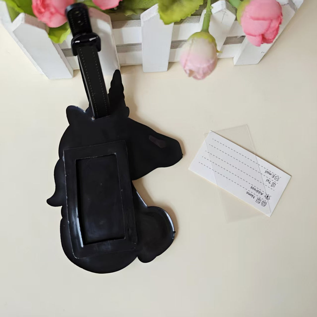 Unisex Bagasjeanheng i lekent enhjørningdesign Skanto