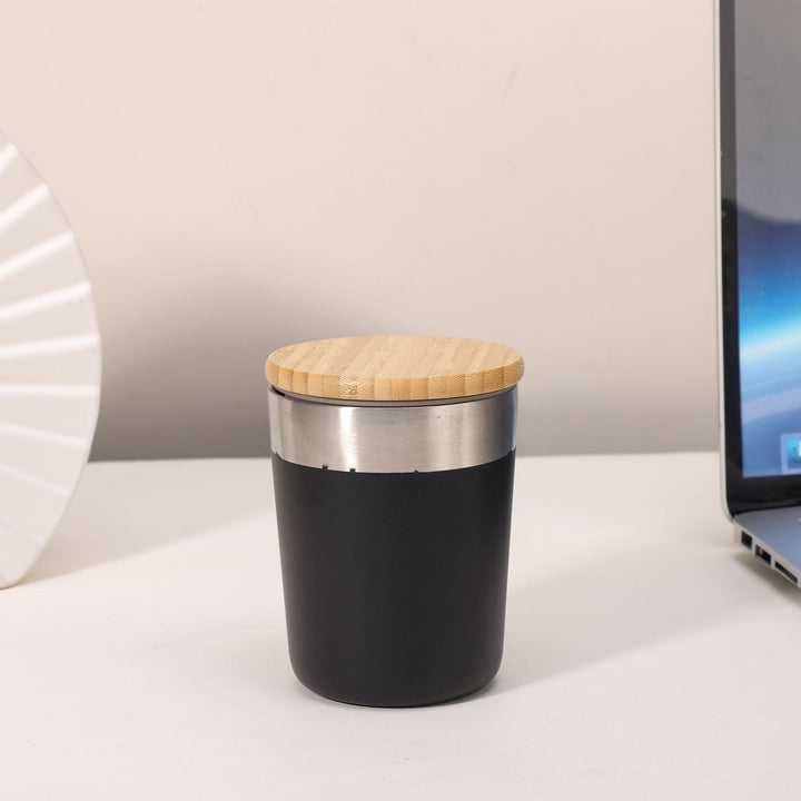Dame Isolert kaffekopp med bambuslokk Skanto